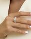 Каблучки Монако фіаніт срібло без клейма 5,1 101512 101512 фото 2