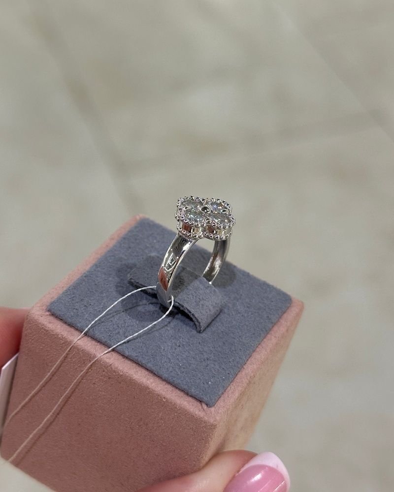 Браслети Конюш Муас 4 D 1,2ct 4мм срібло без клейма 3,6гр 101335 101335 photo
