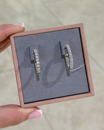 Сережки Доріжка Конго Фіаніт 2.5мм 7,3гр срібло 925 101414 101414 фото