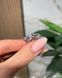 Сережки Пусети Закрутка Квадрат Фіаніт 8мм 3ct*2 4,1гр срібло 925 101186 101186 фото 2